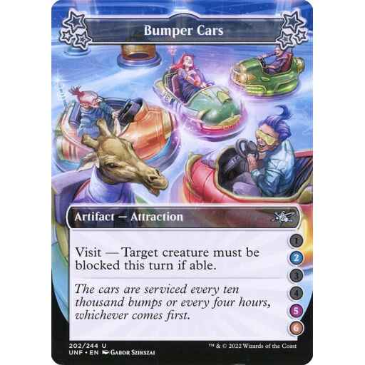 Unfinity - 202c - Bumper Cars - Uncommon - C - Non-foil
