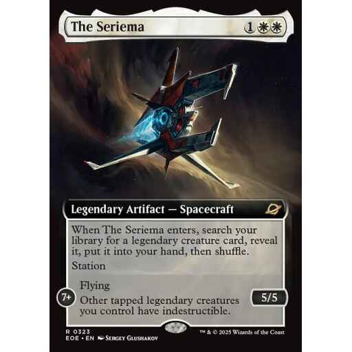 Edge of Eternities - 323 - The Seriema - Rare - W - Foil