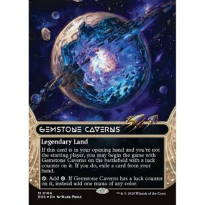Edge of Eternities: Stellar Sights - 106 - Gemstone Caverns - Mythic - C - Foil