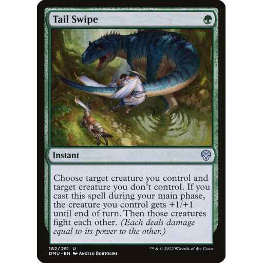 Dominaria United - 182 - Tail Swipe - Uncommon - G - Non-foil