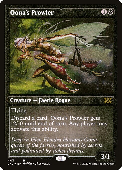 Double Masters 2022 - 443 - Oona's Prowler - Rare - B - Non-foil
