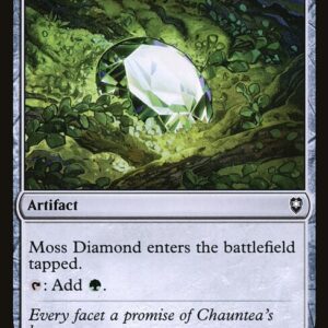 Commander Legends: Battle for Baldur's Gate - 327 - Moss Diamond - Common - C - Foil
