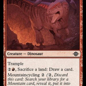 The Lost Caverns of Ixalan - 166 - Seismic Monstrosaur - Common - R - Non-foil (Front)