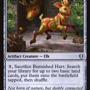 Commander Legends: Battle for Baldur's Gate - 303 - Burnished Hart - Uncommon - C - Foil