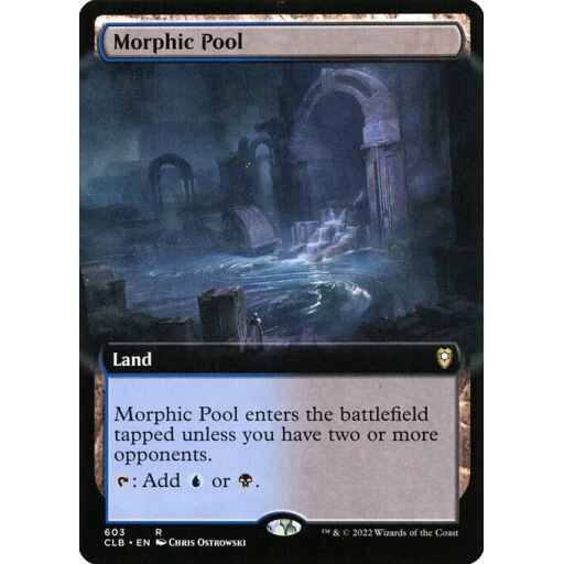 Commander Legends: Battle for Baldur's Gate - 603 - Morphic Pool - Rare - C - Non-foil