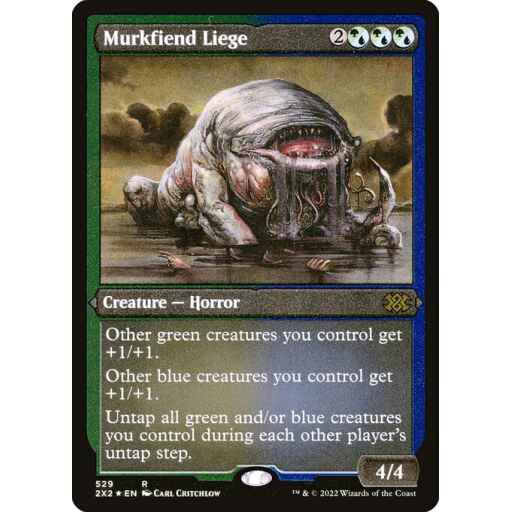Double Masters 2022 - 529 - Murkfiend Liege - Rare - UG - Non-foil
