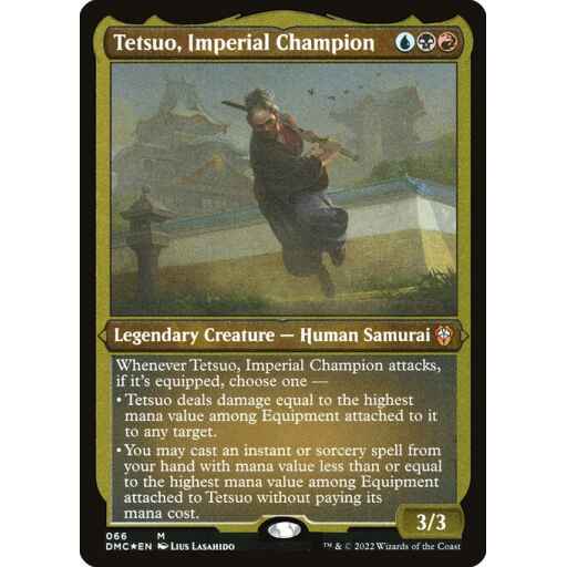 Dominaria United Commander - 66 - Tetsuo, Imperial Champion - Mythic - Multi - Non-foil