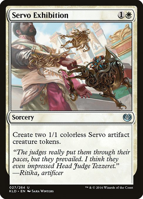 Kaladesh - 27 - Servo Exhibition - Uncommon - W - Non-foil (Front)