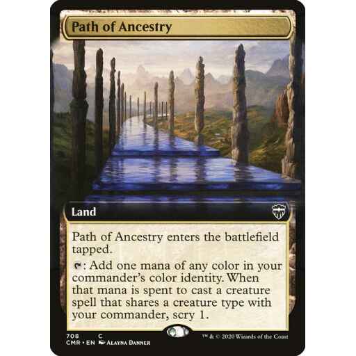 Commander Legends - 708 - Path of Ancestry - Common - C - Non-foil