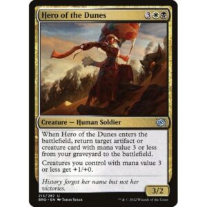 The Brothers' War - 213 - Hero of the Dunes - Uncommon - WB - Foil