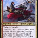Dominaria United - 223 - Tori D'Avenant, Fury Rider - Uncommon - WR - Foil