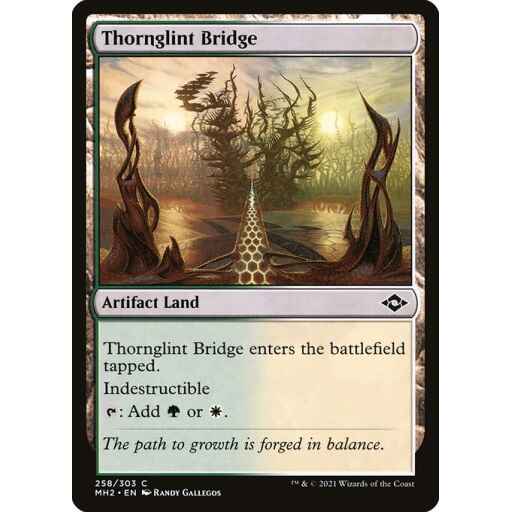 Modern Horizons 2 - 258 - Thornglint Bridge - Common - C - Foil