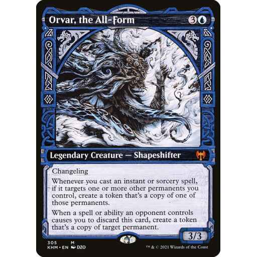 Kaldheim - 305 - Orvar, the All-Form - Mythic - U - Foil