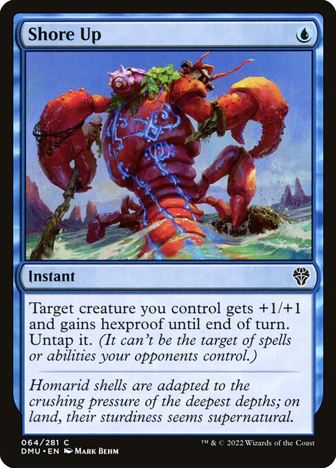 Dominaria United - 64 - Shore Up - Common - U - Foil
