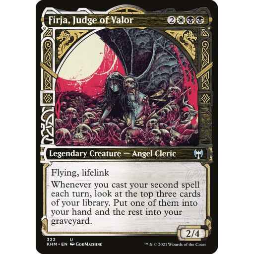 Kaldheim - 322 - Firja, Judge of Valor - Uncommon - WB - Non-foil