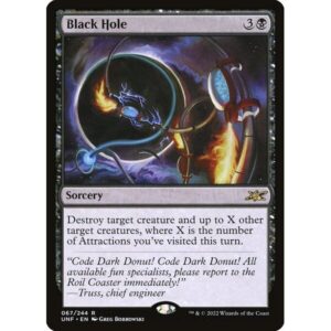 Unfinity - 67 - Black Hole - Rare - B - Foil