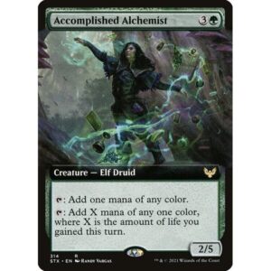 Strixhaven: School of Mages - 314 - Accomplished Alchemist - Rare - G - Non-foil