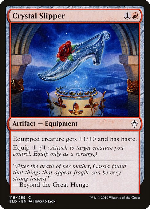Throne of Eldraine - 119 - Crystal Slipper - Common - R - Non-foil
