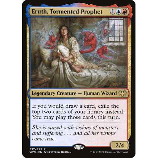 Innistrad: Crimson Vow - 237 - Eruth, Tormented Prophet - Rare - UR - Foil
