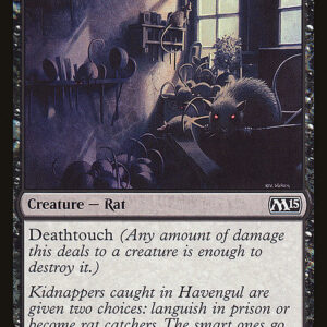 Magic 2015 - 118 - Typhoid Rats - Common - B - Non-foil