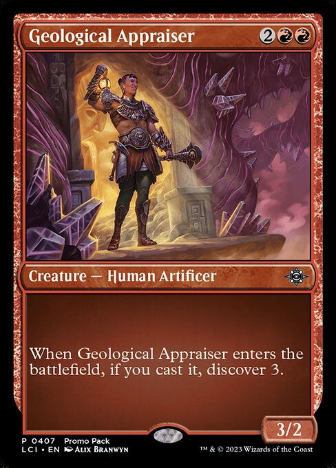 The Lost Caverns of Ixalan - 407 - Geological Appraiser - Uncommon - R - Non-foil (Front)