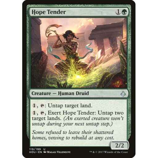 Hour of Devastation - 119 - Hope Tender - Uncommon - G - Foil