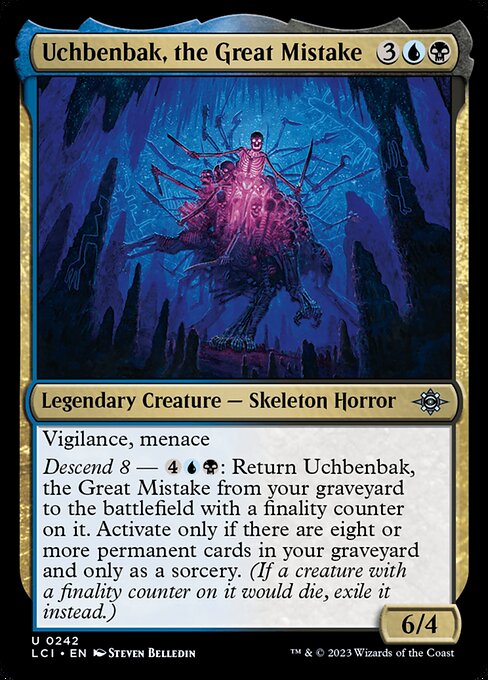 The Lost Caverns of Ixalan - 242 - Uchbenbak, the Great Mistake - Uncommon - UB - Non-foil (Front)