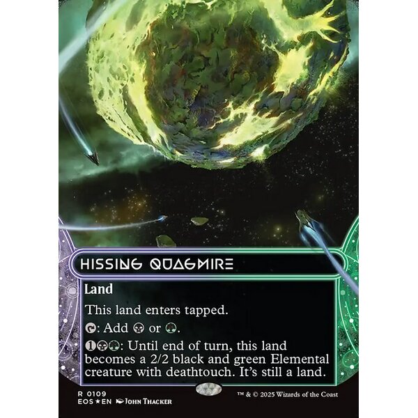 Edge of Eternities: Stellar Sights - 109 - Hissing Quagmire - Rare - C - Foil