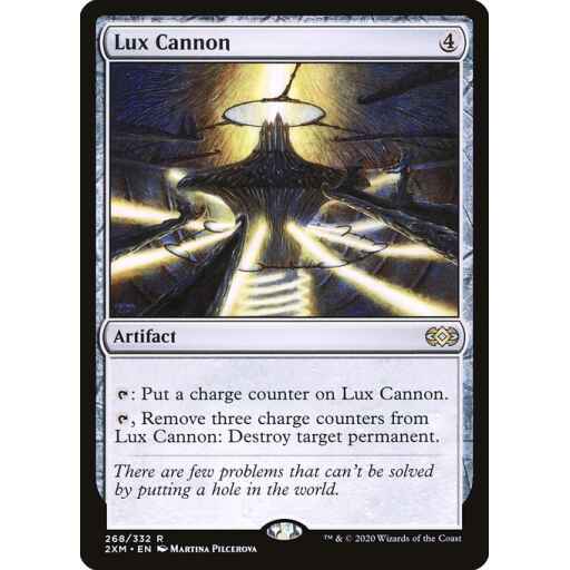 Double Masters - 268 - Lux Cannon - Rare - C - Non-foil