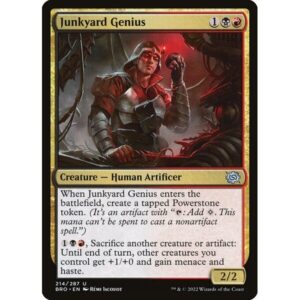 The Brothers' War - 214 - Junkyard Genius - Uncommon - BR - Non-foil