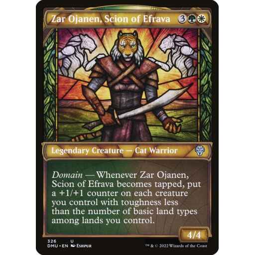 Dominaria United - 326 - Zar Ojanen, Scion of Efrava - Uncommon - WG - Foil