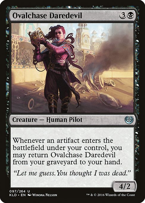 Kaladesh - 97 - Ovalchase Daredevil - Uncommon - B - Non-foil (Front)