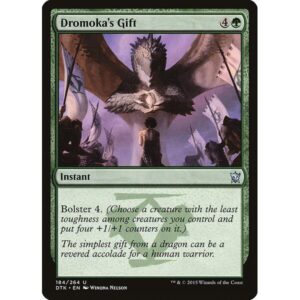 Dragons of Tarkir - 184 - Dromoka's Gift - Uncommon - G - Foil