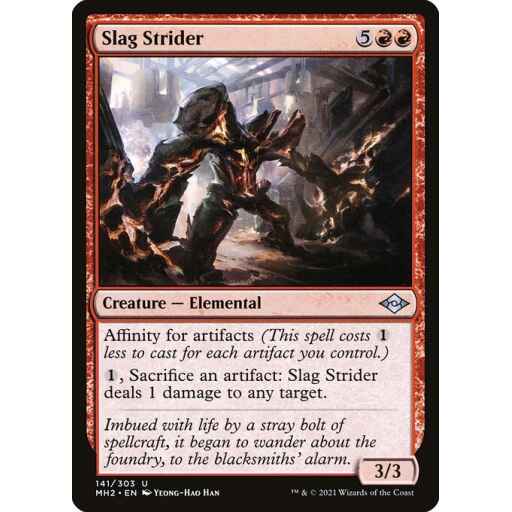 Modern Horizons 2 - 141 - Slag Strider - Uncommon - R - Foil