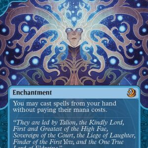 Wilds of Eldraine: Enchanting Tales - 24 - Omniscience - Mythic - U - Non-foil (Front)