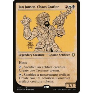 Commander Legends: Battle for Baldur's Gate - 424 - Jan Jansen, Chaos Crafter - Rare - Multi - Non-foil