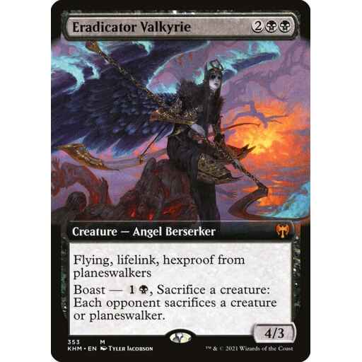 Kaldheim - 353 - Eradicator Valkyrie - Mythic - B - Non-foil
