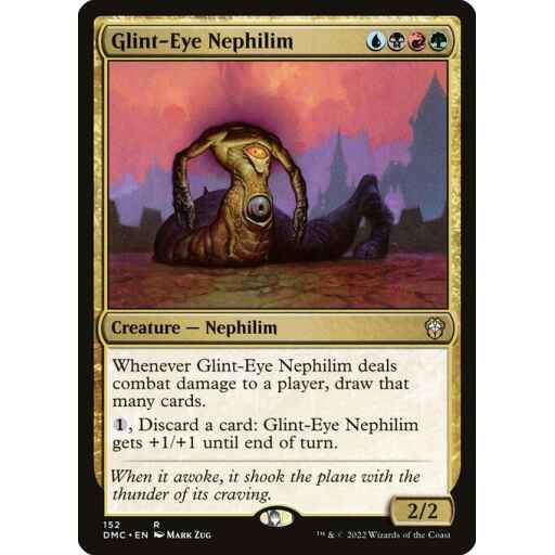 Dominaria United Commander - 152 - Glint-Eye Nephilim - Rare - Multi - Non-foil