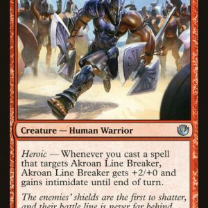 Journey into Nyx - 88 - Akroan Line Breaker - Uncommon - R - Non-foil (Front)