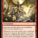 Hour of Devastation - 98 - Imminent Doom - Rare - R - Foil