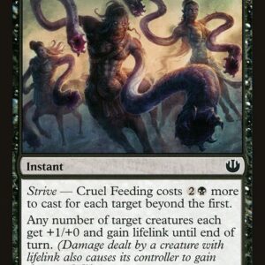Journey into Nyx - 64 - Cruel Feeding - Common - B - Non-foil (Front)