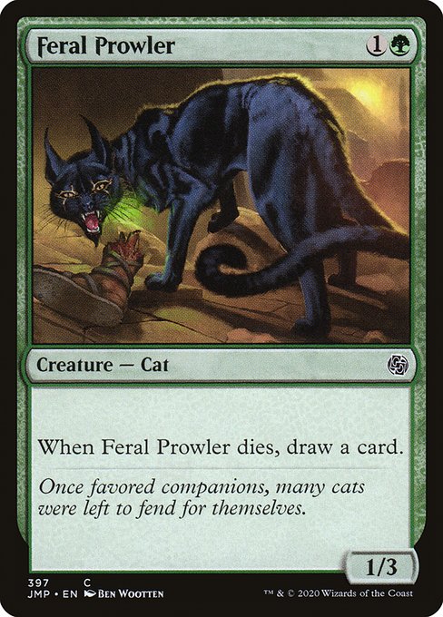 Jumpstart - 397 - Feral Prowler - Common - G - Non-foil