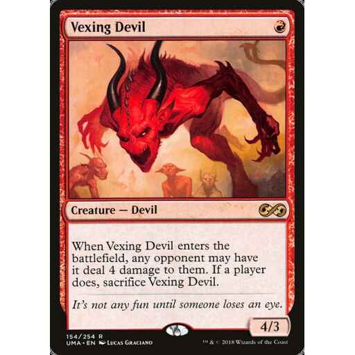Ultimate Masters - 154 - Vexing Devil - Rare - R - Non-foil