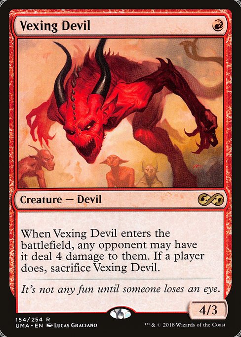 Ultimate Masters - 154 - Vexing Devil - Rare - R - Non-foil