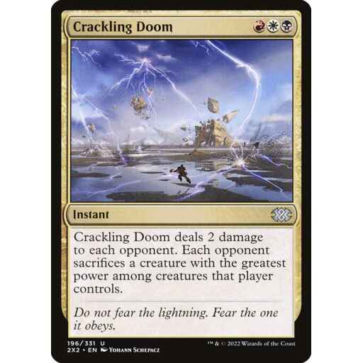 Double Masters 2022 - 196 - Crackling Doom - Uncommon - Multi - Non-foil