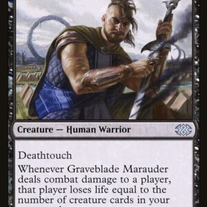 Double Masters 2022 - 77 - Graveblade Marauder - Uncommon - B - Foil