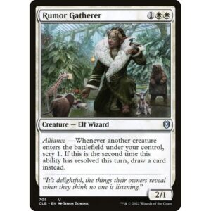 Commander Legends: Battle for Baldur's Gate - 705 - Rumor Gatherer - Uncommon - W - Non-foil