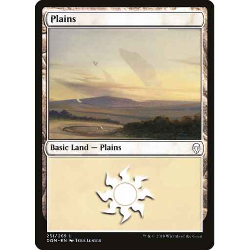 Dominaria - 251 - Plains - Common - C - Non-foil