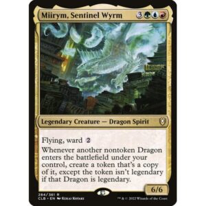 Commander Legends: Battle for Baldur's Gate - 284 - Miirym, Sentinel Wyrm - Rare - Multi - Non-foil
