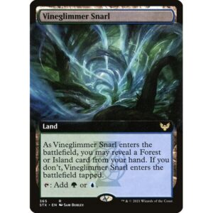 Strixhaven: School of Mages - 365 - Vineglimmer Snarl - Rare - C - Foil